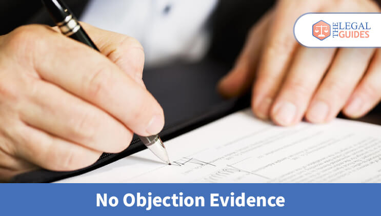 No Objection Evidence