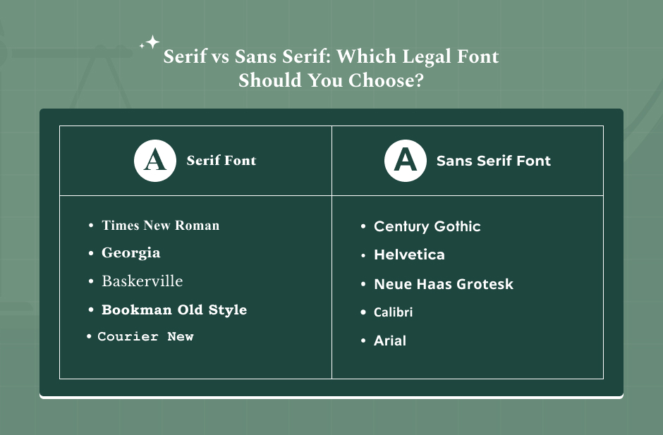 Serif vs Sans Serif_ Which Legal Font is Better