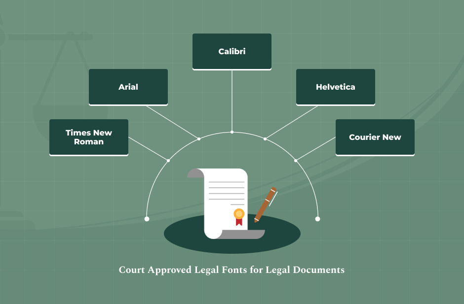 What Legal Font Is Used For Legal Documents