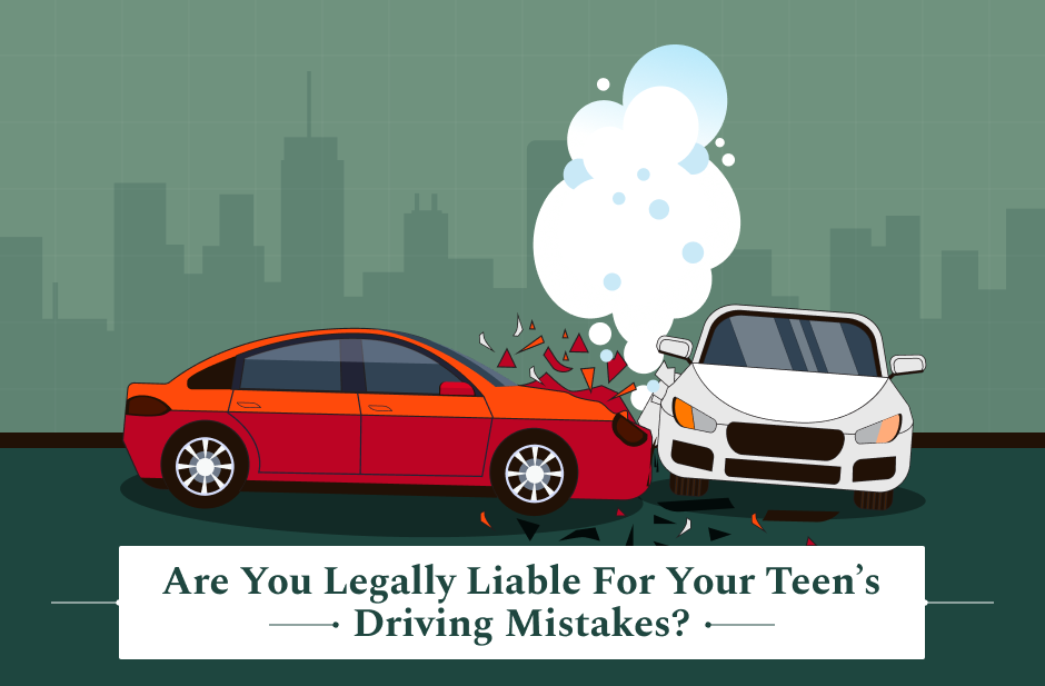 are parents liable for children's car accidents