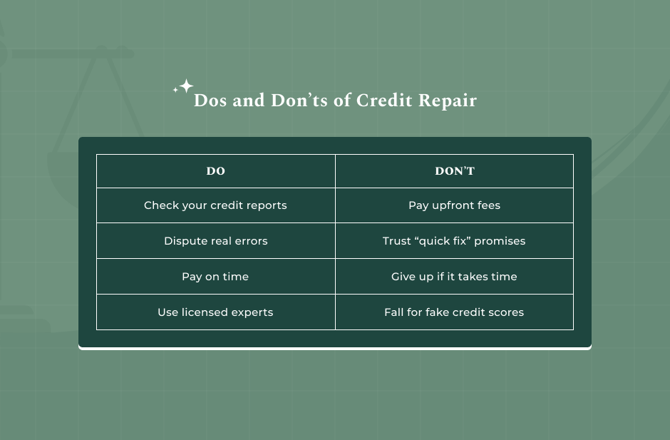 What Should You Keep In Mind About Rebuilding Your Credit
