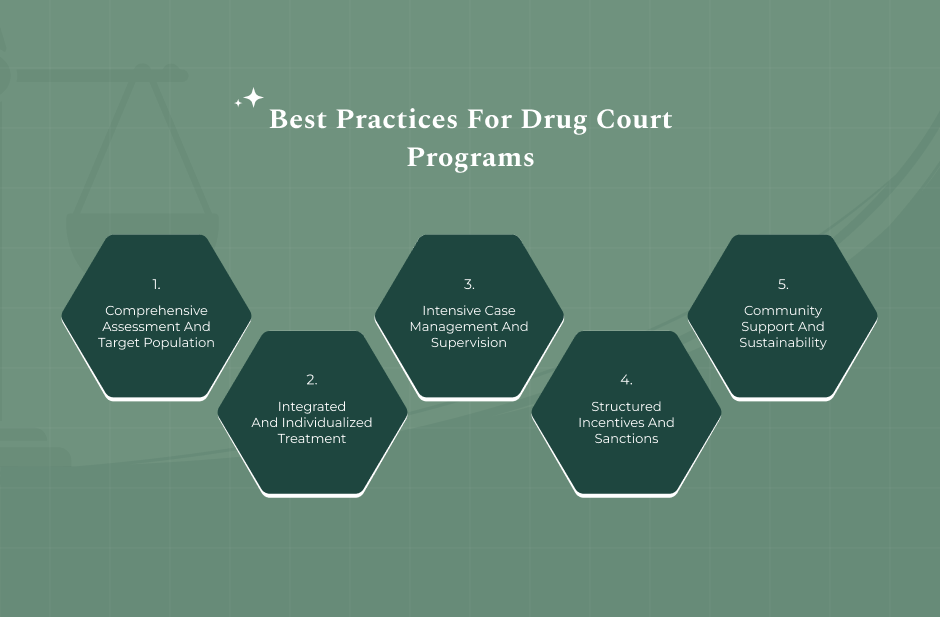 Best Practices For The Success Of The Drug Court Programs