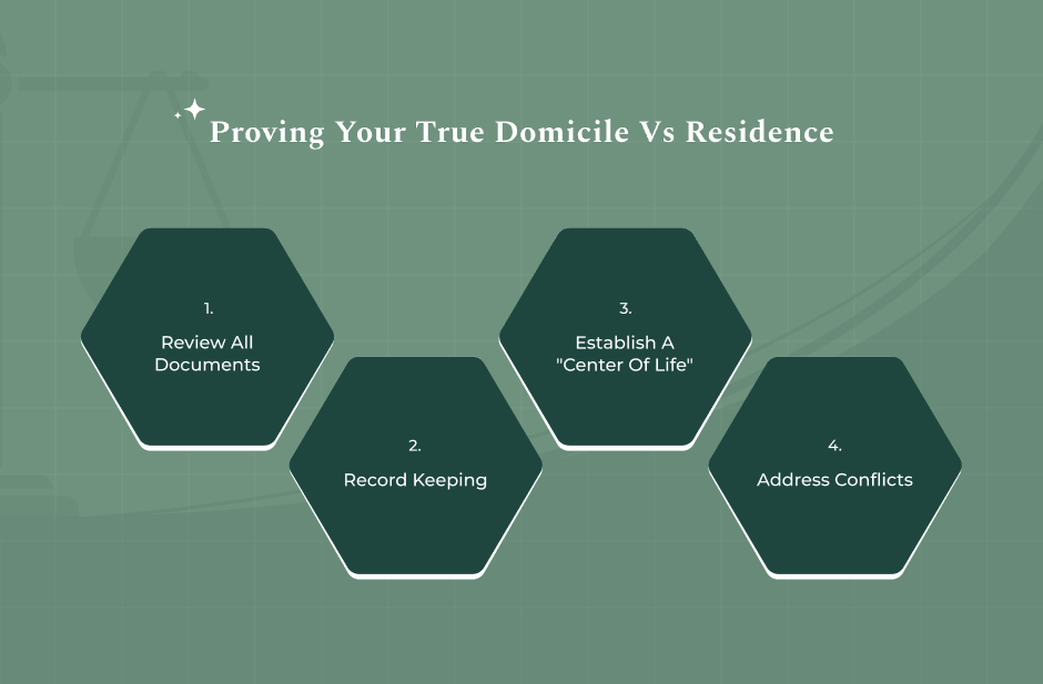 Expert Tips- Proving Your True Domicile Vs Residence