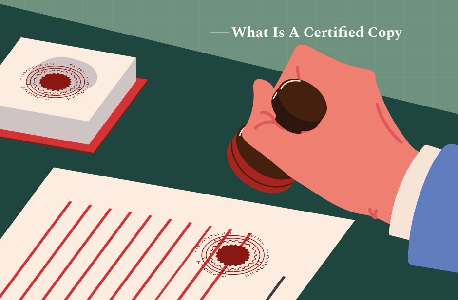 what is a certified copy