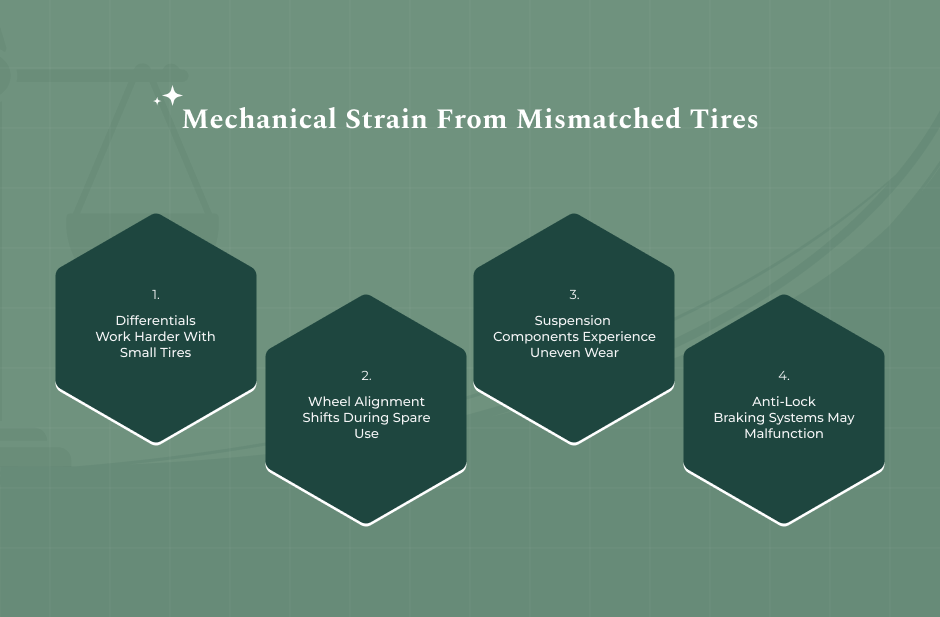 Mechanical Risks Of Prolonged Spare Tire Use