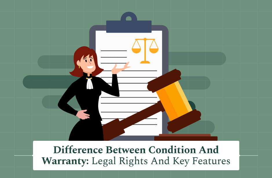 difference between condition and warranty