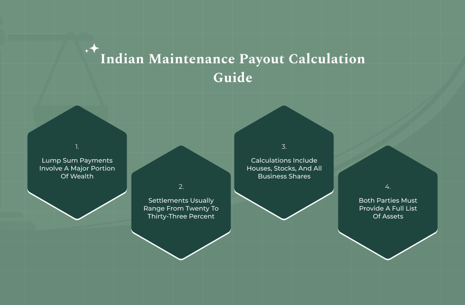 Calculating Final Alimony Payouts