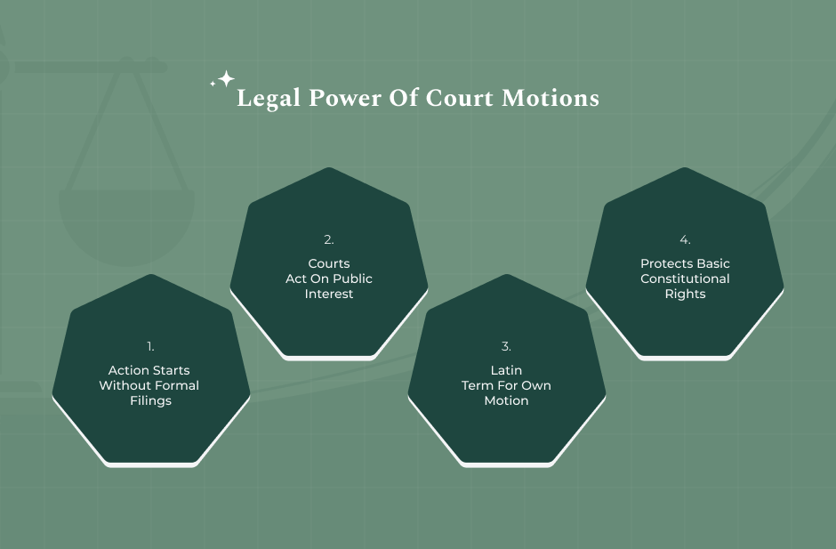 Difference Between Suo Moto and Conventional Legal Proceedings