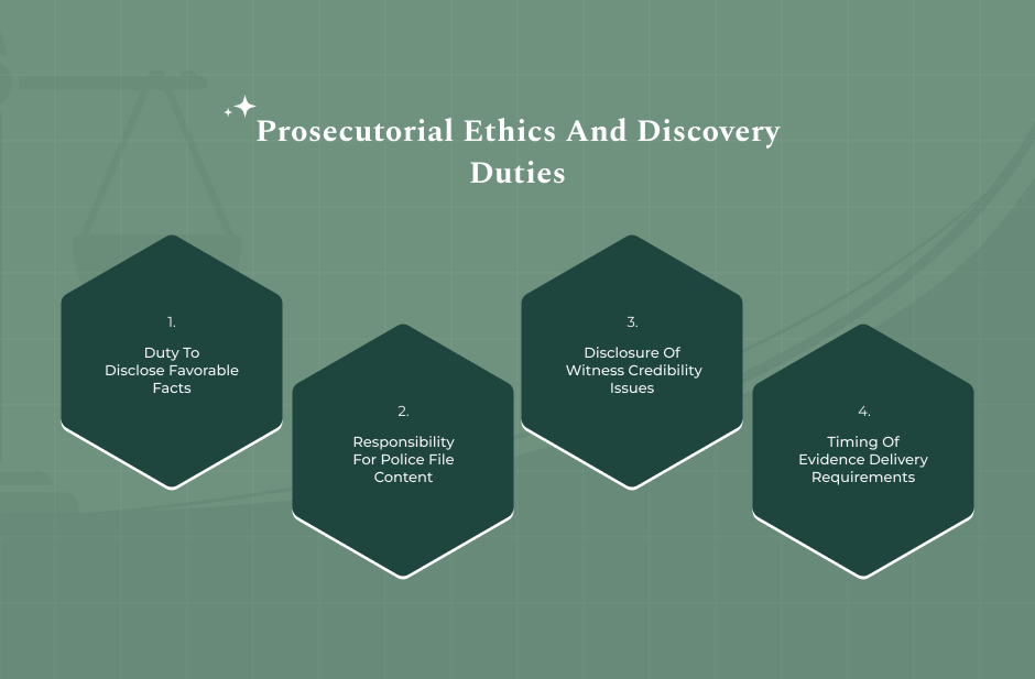 The Brady Rule And Prosecutorial Responsibility